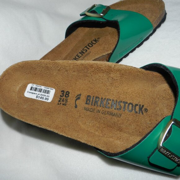 Birkenstock MADRID Womens Slip on Sandals 38🆕📦🏃🏻& SHIPS💨⚡🚚 - Picture 4 of 13